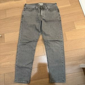 Madewell Relaxed Taper Jeans - Gray -  32x30